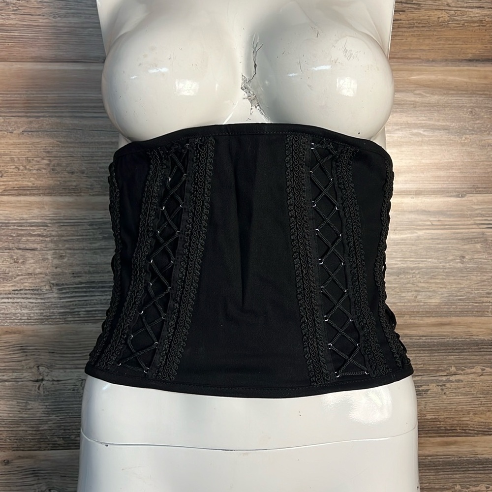 Be Wicked! Black Waist Cincher New